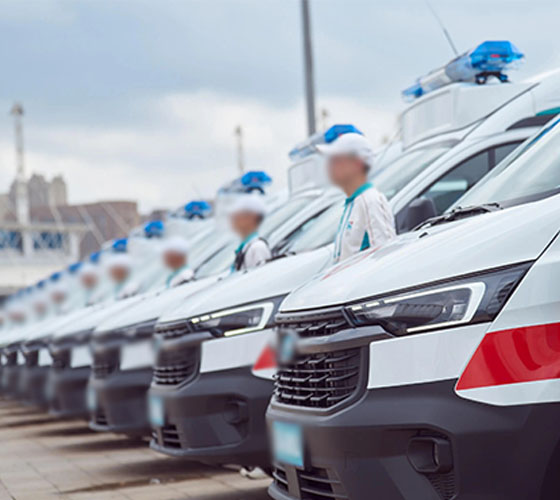 临漳县服务车队展示